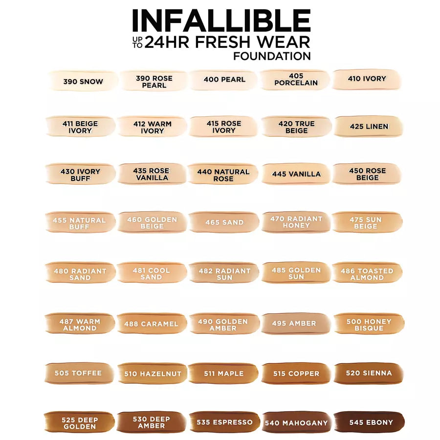 L oreal Paris INFALLIBLE 24H/32H FRESH WEAR