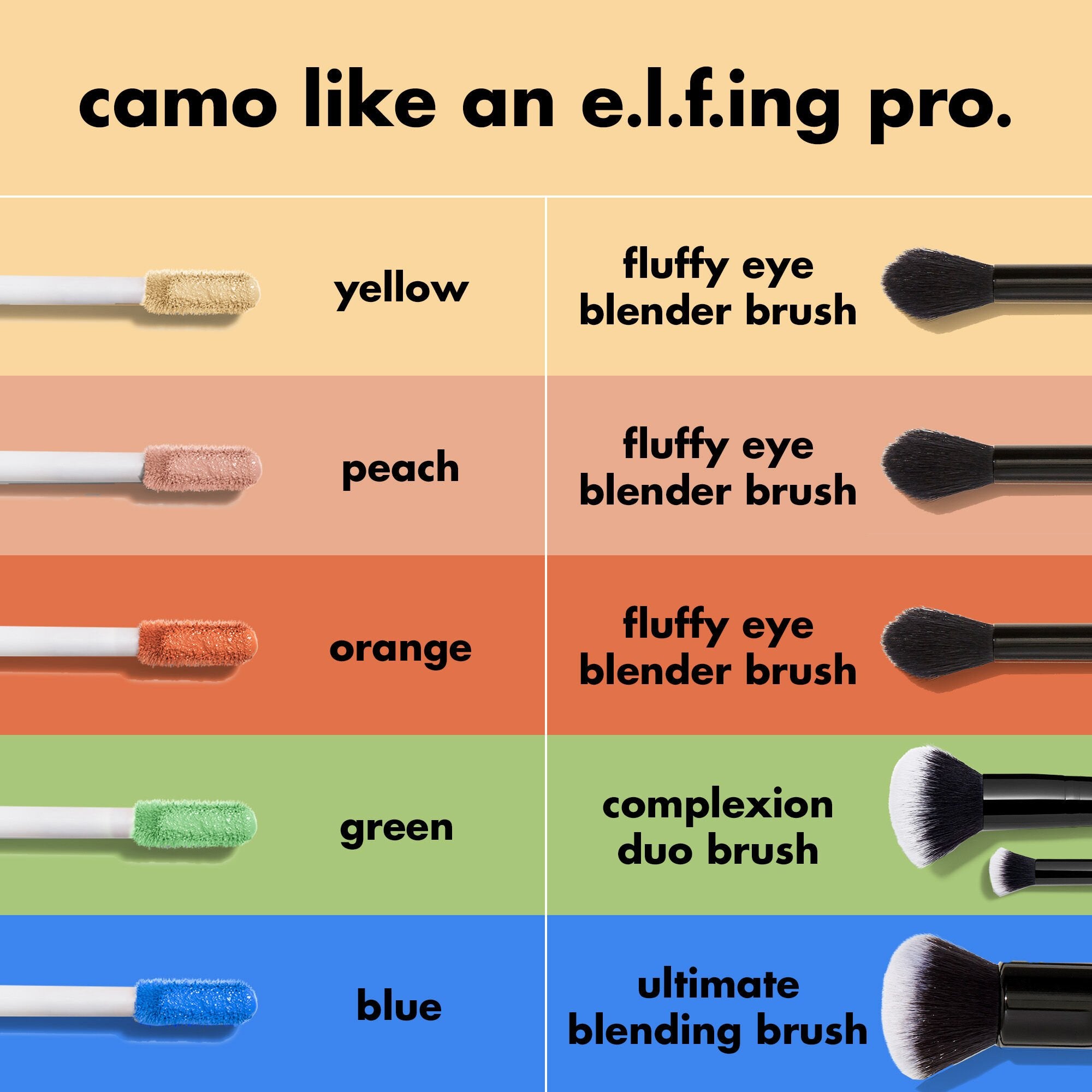 ELF COSMETIC CAMO COLOR CORRECTOR