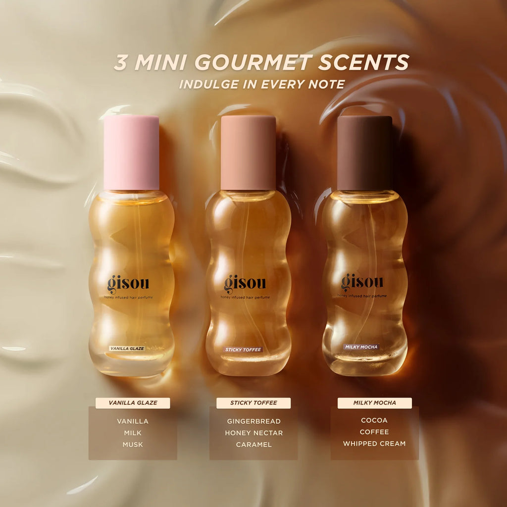GISOU Glazed Scents Trio