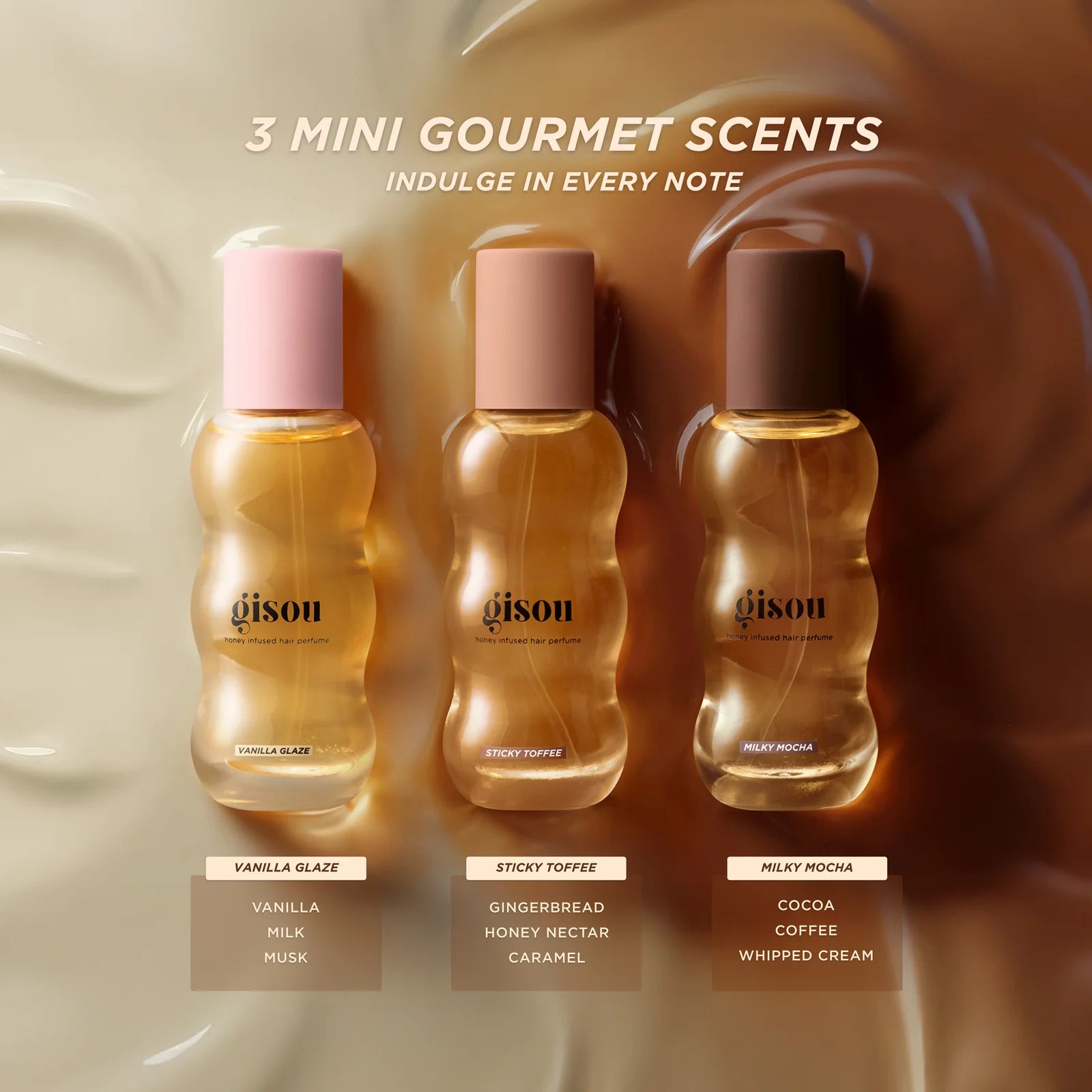 GISOU Glazed Scents Trio
