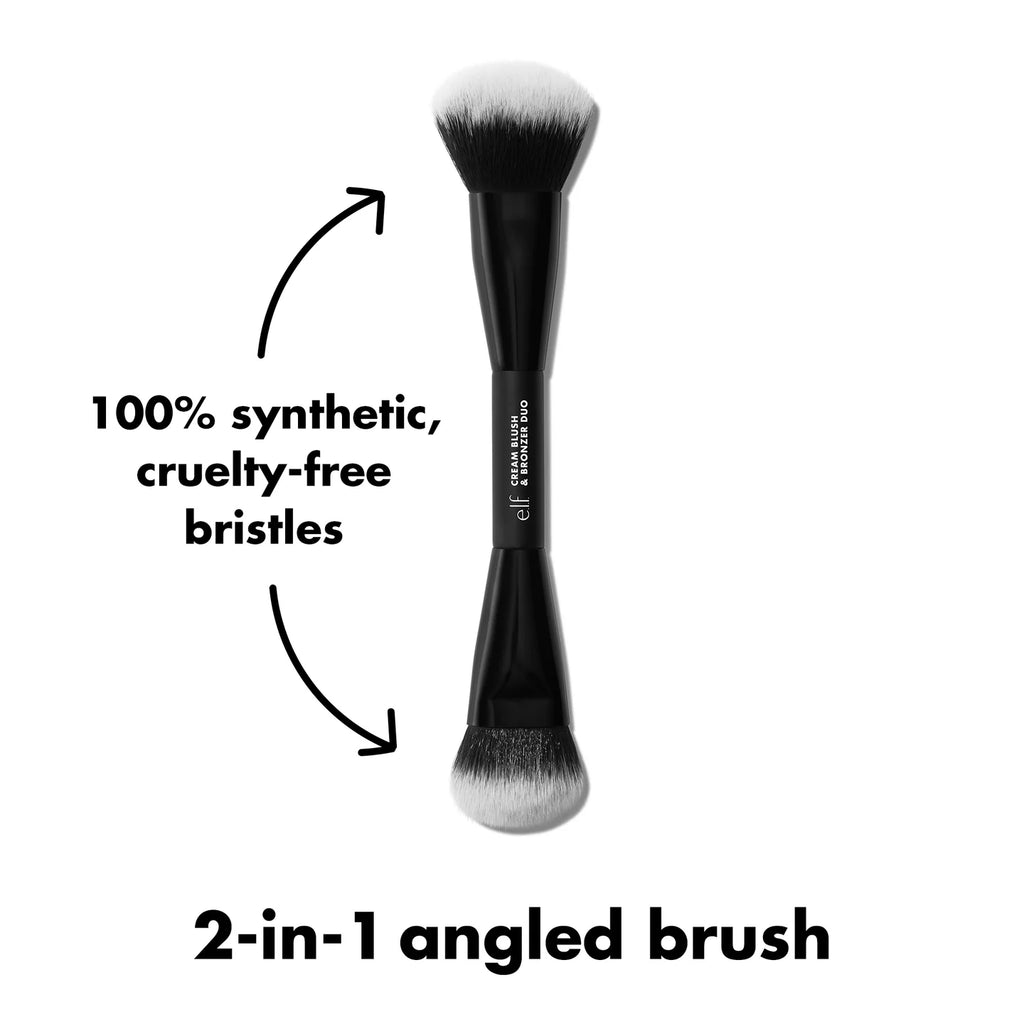 ELF COSMETIC Cream Blush & Bronzer Duo Brush