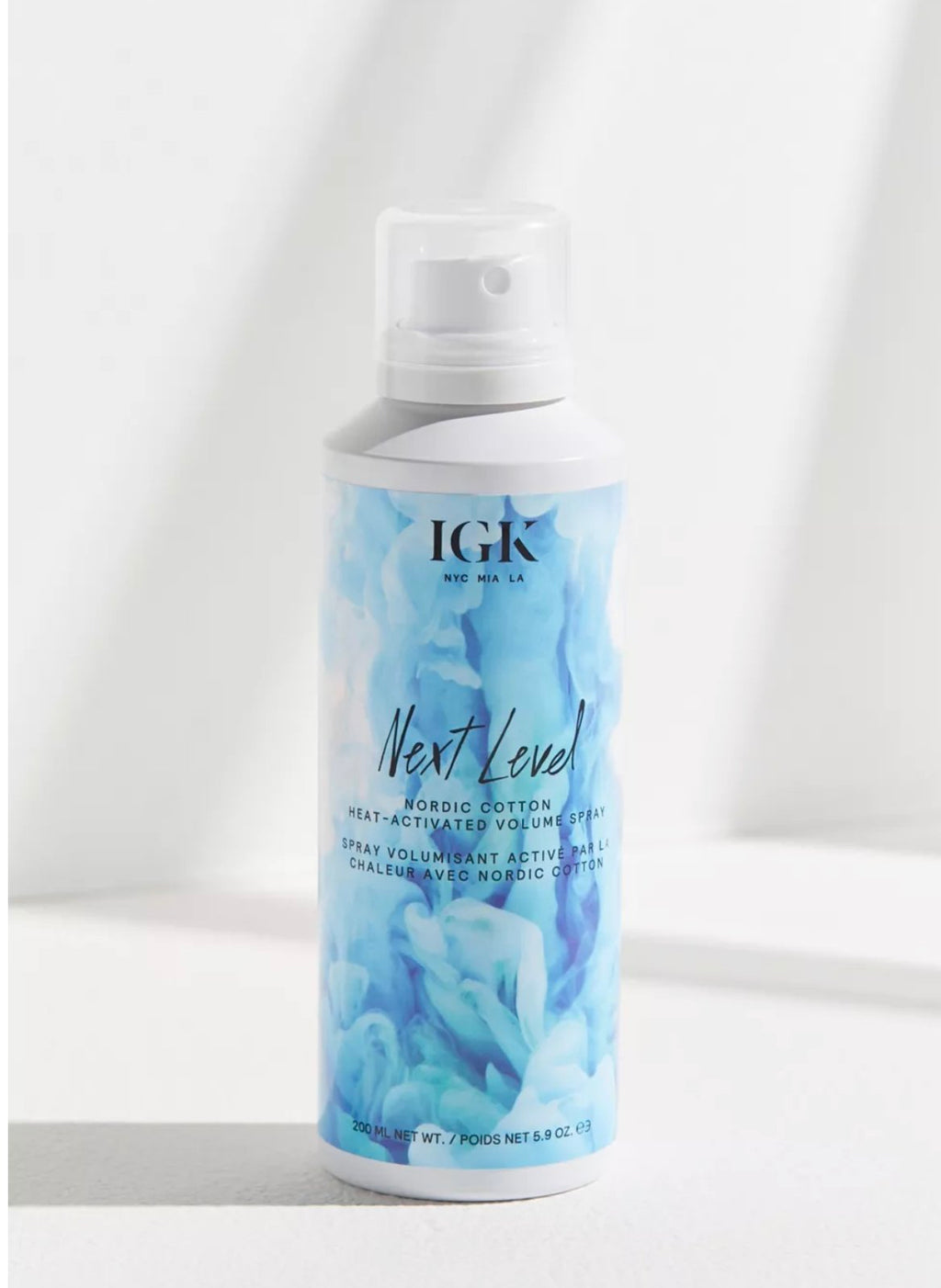 IGK Next Level Nordic Cotton Volumizing Mist 200 ml / 5.9 oz