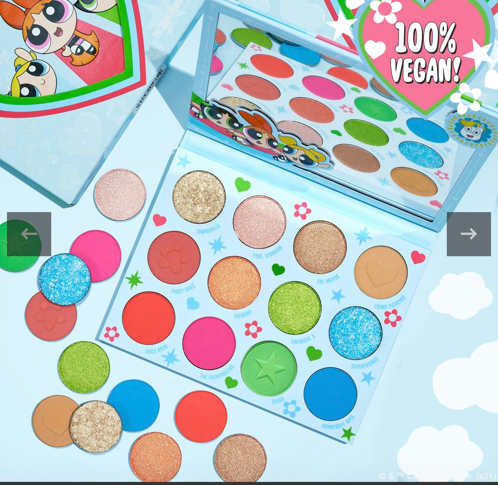 the powerpuff girls™ shadow palette COLOURPOP