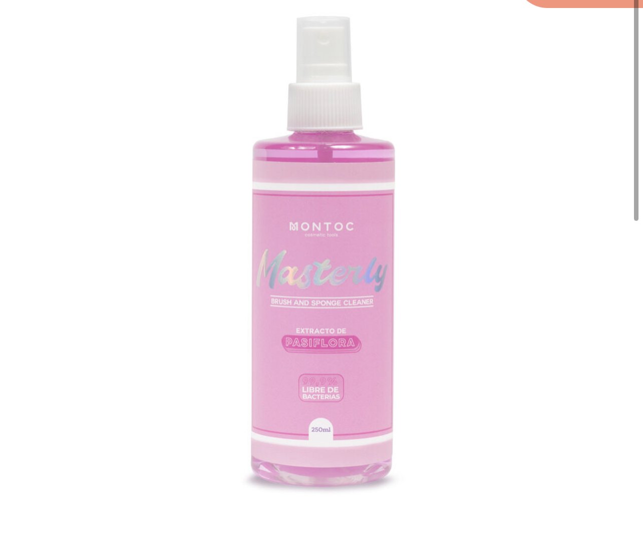 DESINFECTANTE DE BROCHAS Y ESPONJAS CON PASIFLORA MONTOC