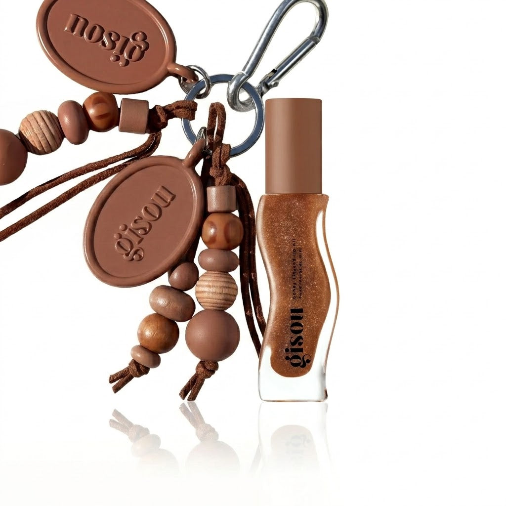 Gisou  Honey Infused Hydrating Lip Oil + charms