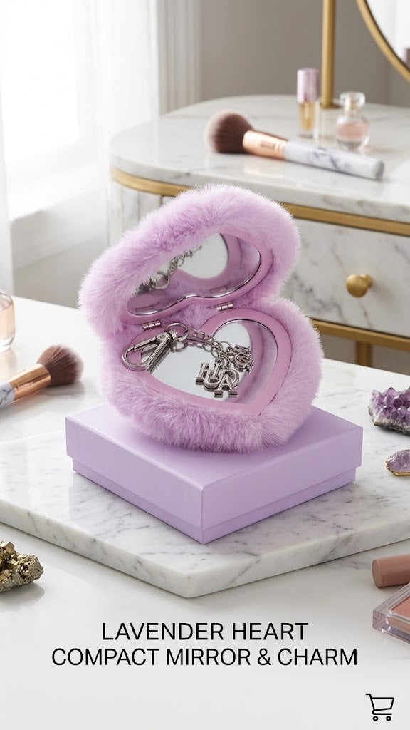 huda beauty Ultra Snatched Faux Fur Mirror