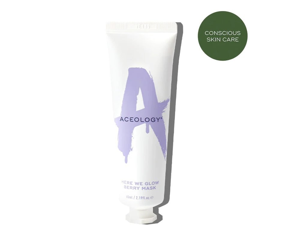 ACEOLOGY OHERE WE GLOW BERRY MASK