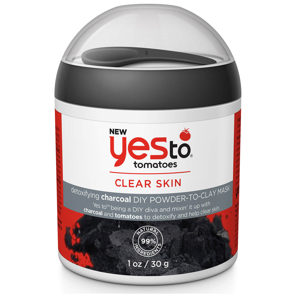 Tomatoes Detoxifying Charcoal DIY Powder to Clay Mask 30g YES TO