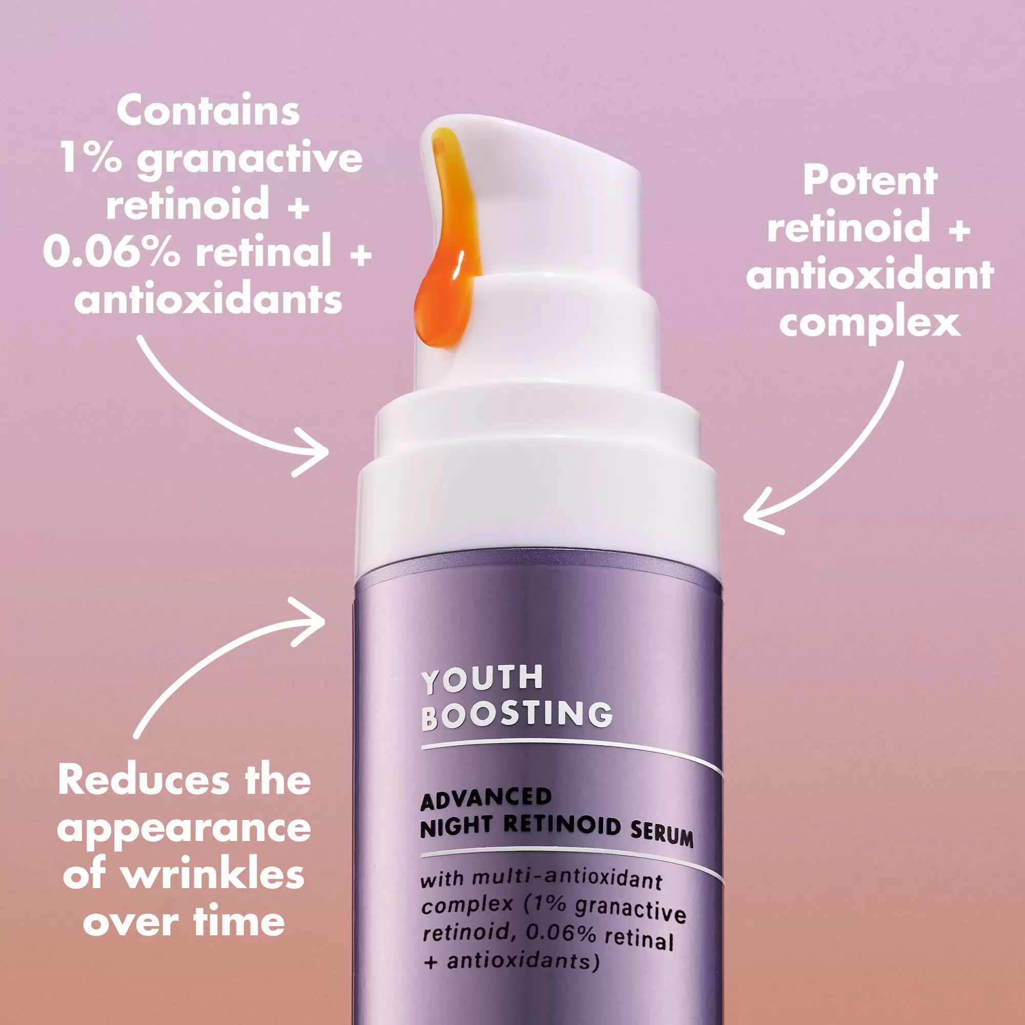 ELF COSMTETIC  YOUTH BOOSTING ADVANCED NIGHT RETINOID SERUM