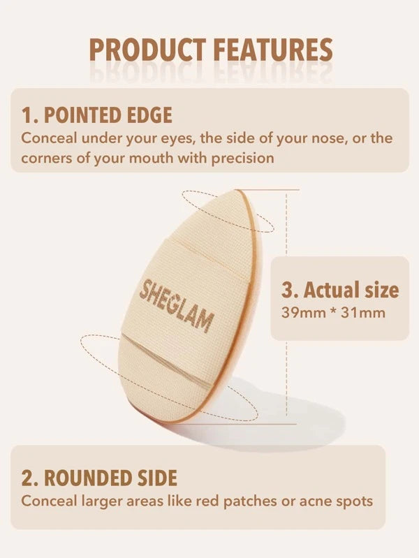 SHEGLAM Esponja Mini Dedo Mágico