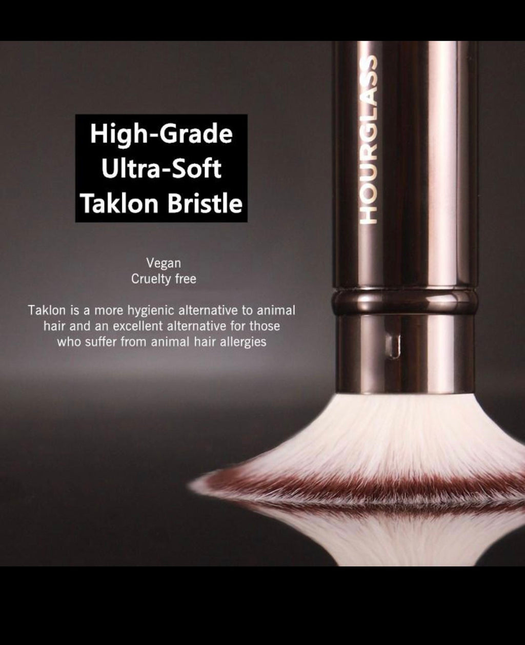 HOURGLASS  RETRACTABLE DOUBLE-ENDED COMPLEXION BRUSH