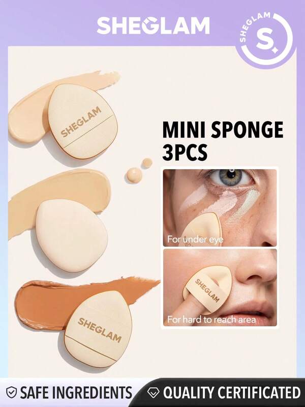 SHEGLAM Esponja Mini Dedo Mágico