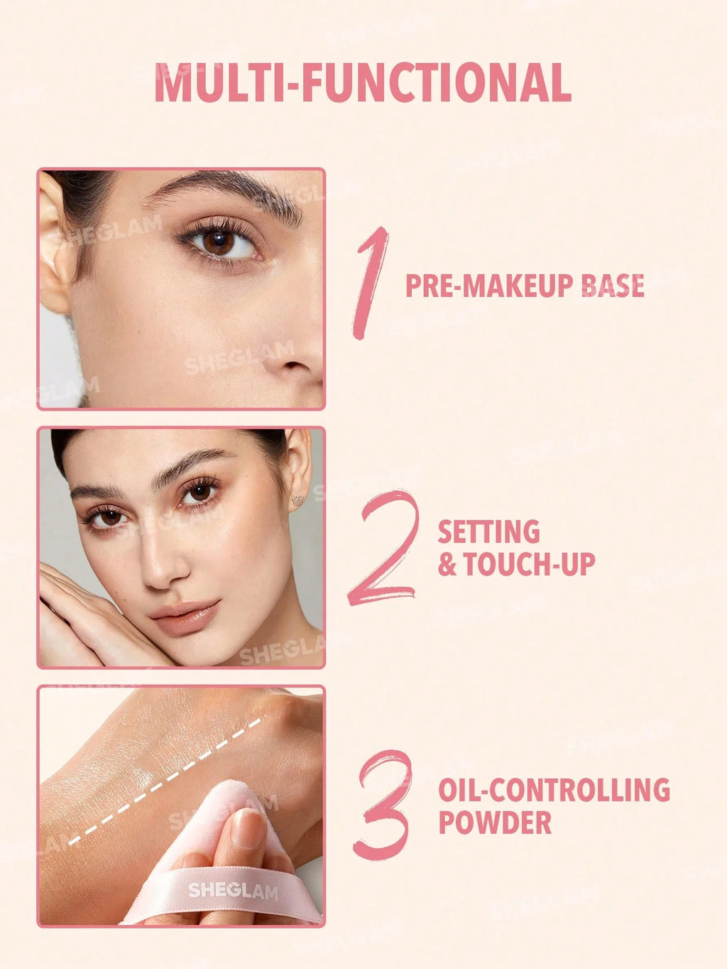 SHEGLAM HYDRO-TOUCH REFRESHING SETTING POWDER