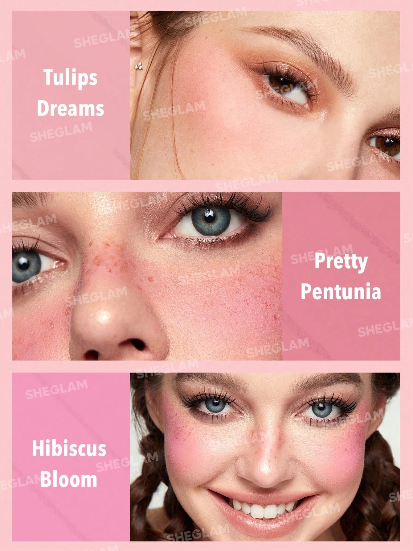 SHEGLAM FLORAL FLUSH BLUSH PALETTE-BLUSHING BOUQUET