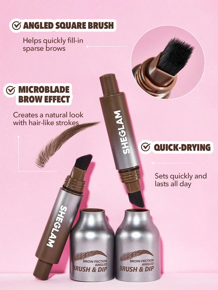 SHEGLAM  BROW-FECTION ANGLED BRUSH & DIP-