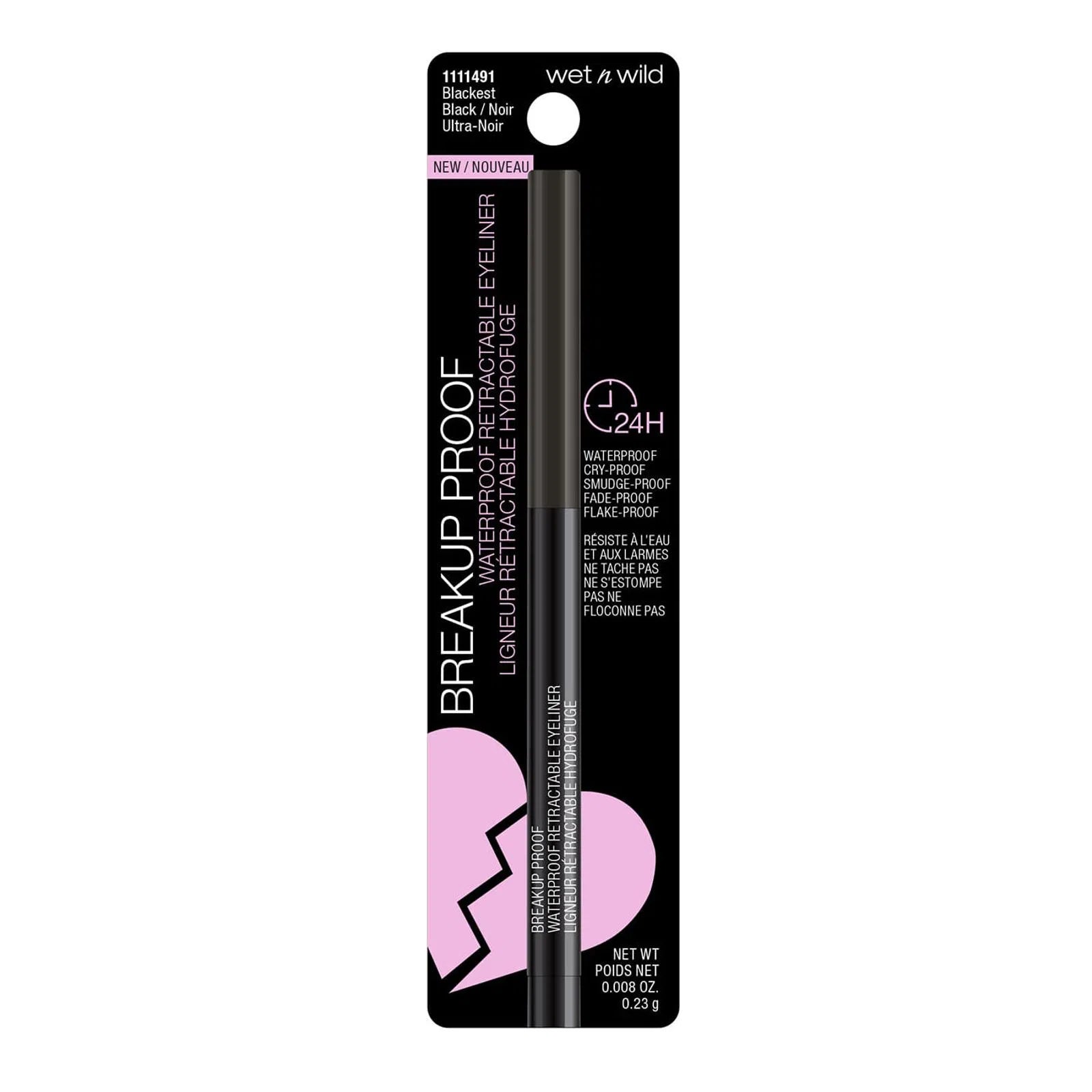 Wet N Wild  Breakup Proof Eyeliner Wet n Wild
