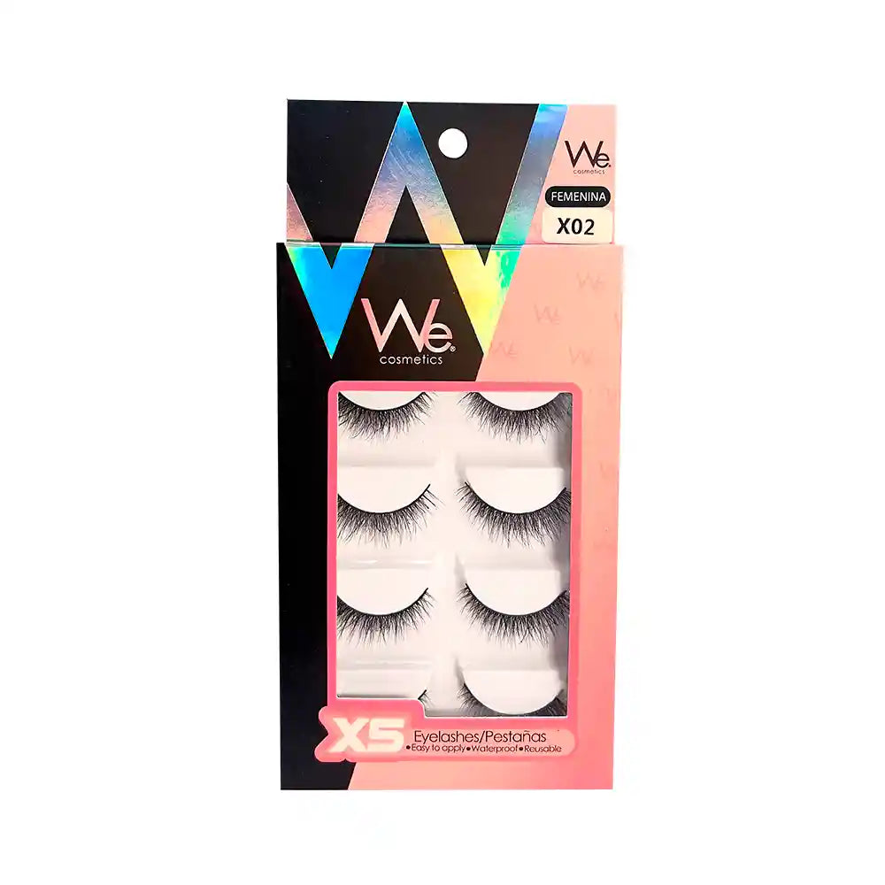 WE Pestañas  - Femenina X5