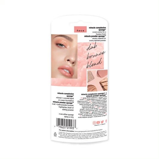 Real Techniques Miracle Complexion Sponge & Miracle Powder Sponge Duo