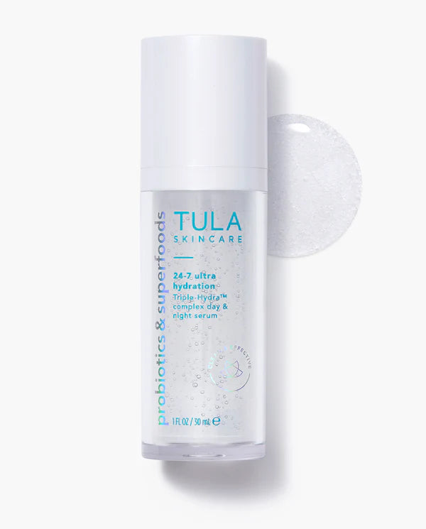 TULA Skincare -24-7 ultra hydration  Triple-Hydra Complex™ day & night serum
