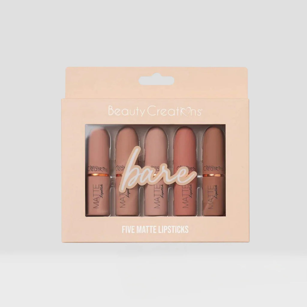 BEAUTY CREATION Five Piece Matte Lipstick Set
