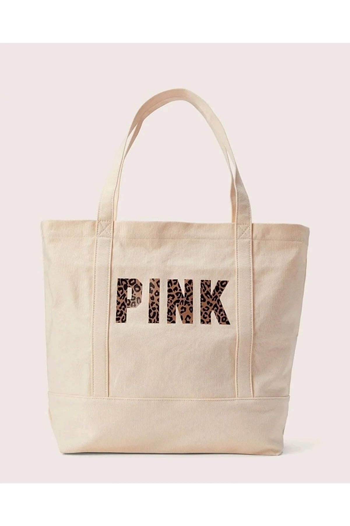 PINK Canvas Tote Bag