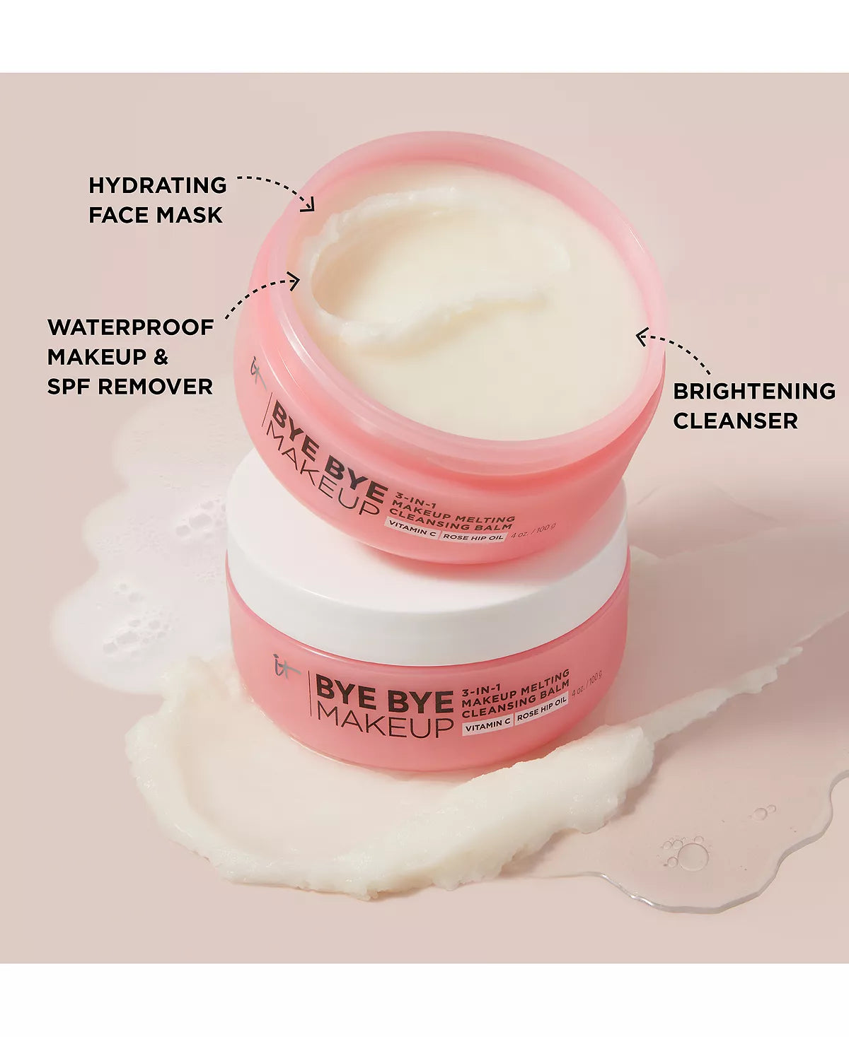 IT COSMETICS Bye Bye Makeup 3-in-1 Makeup Melting Cleansing Balm
