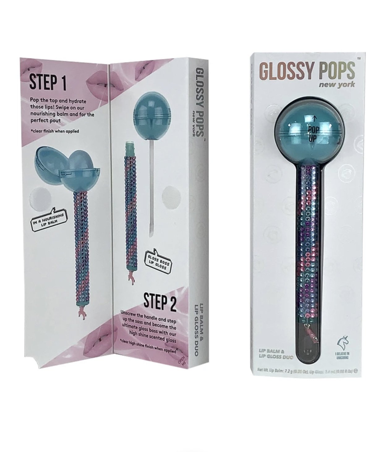 GLOSSY POPS  I BELIEVE IN UNICORNS