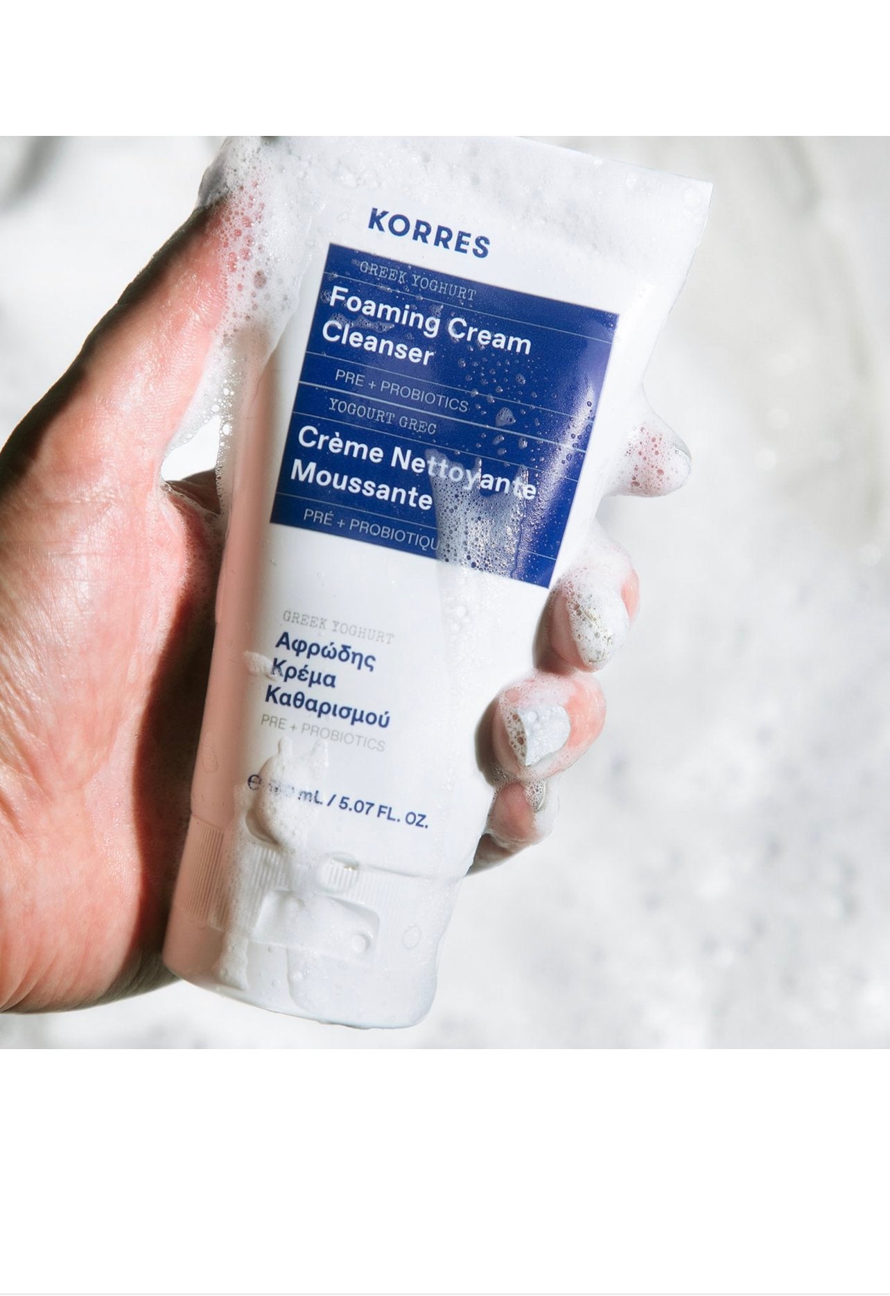 KORRES Greek Yoghurt Foaming Cream Cleanser