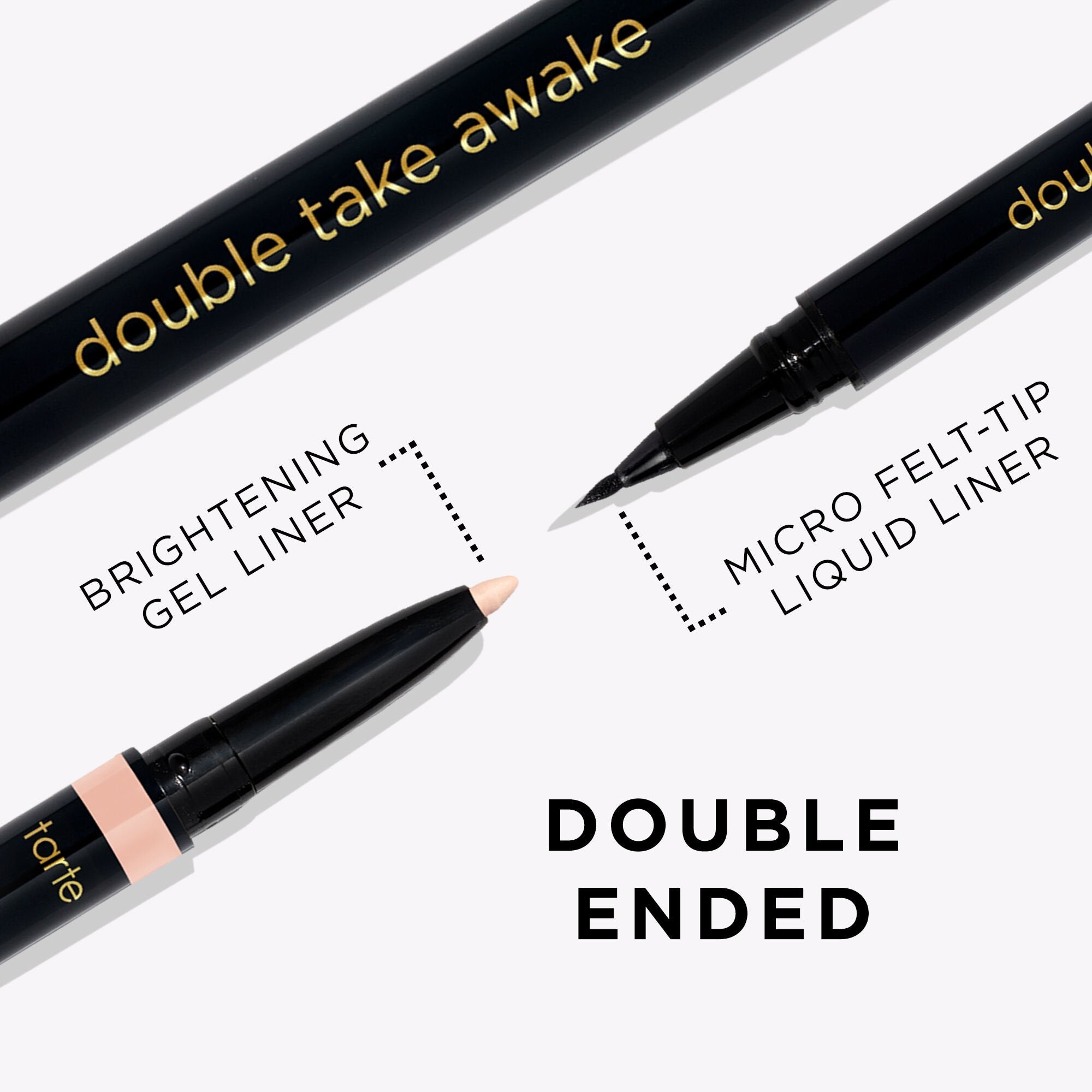 TARTE double take awake micro liquid liner & brightener