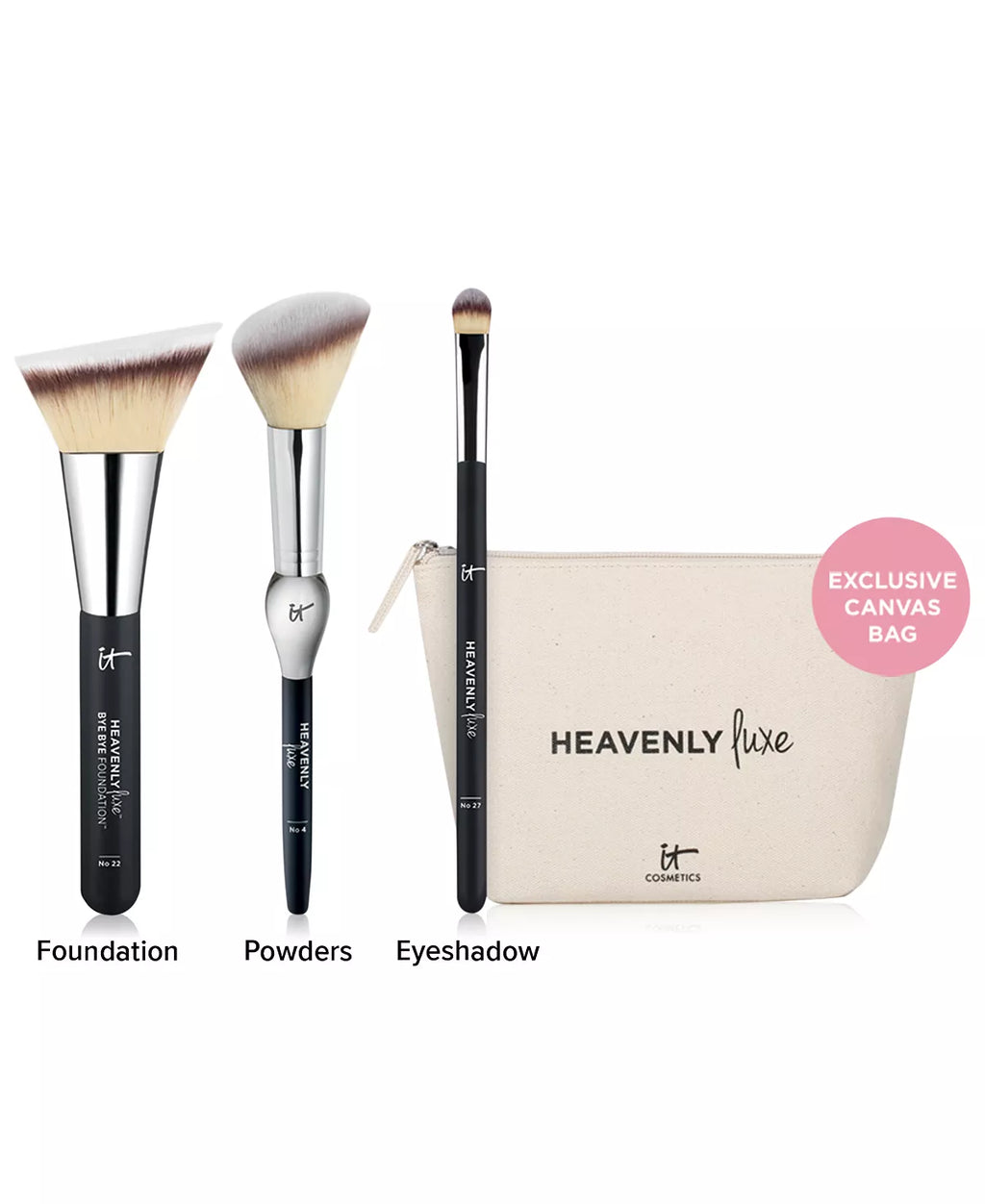 IT COSMETICS 4-Pc. Heavenly Luxe Makeup Brush Set