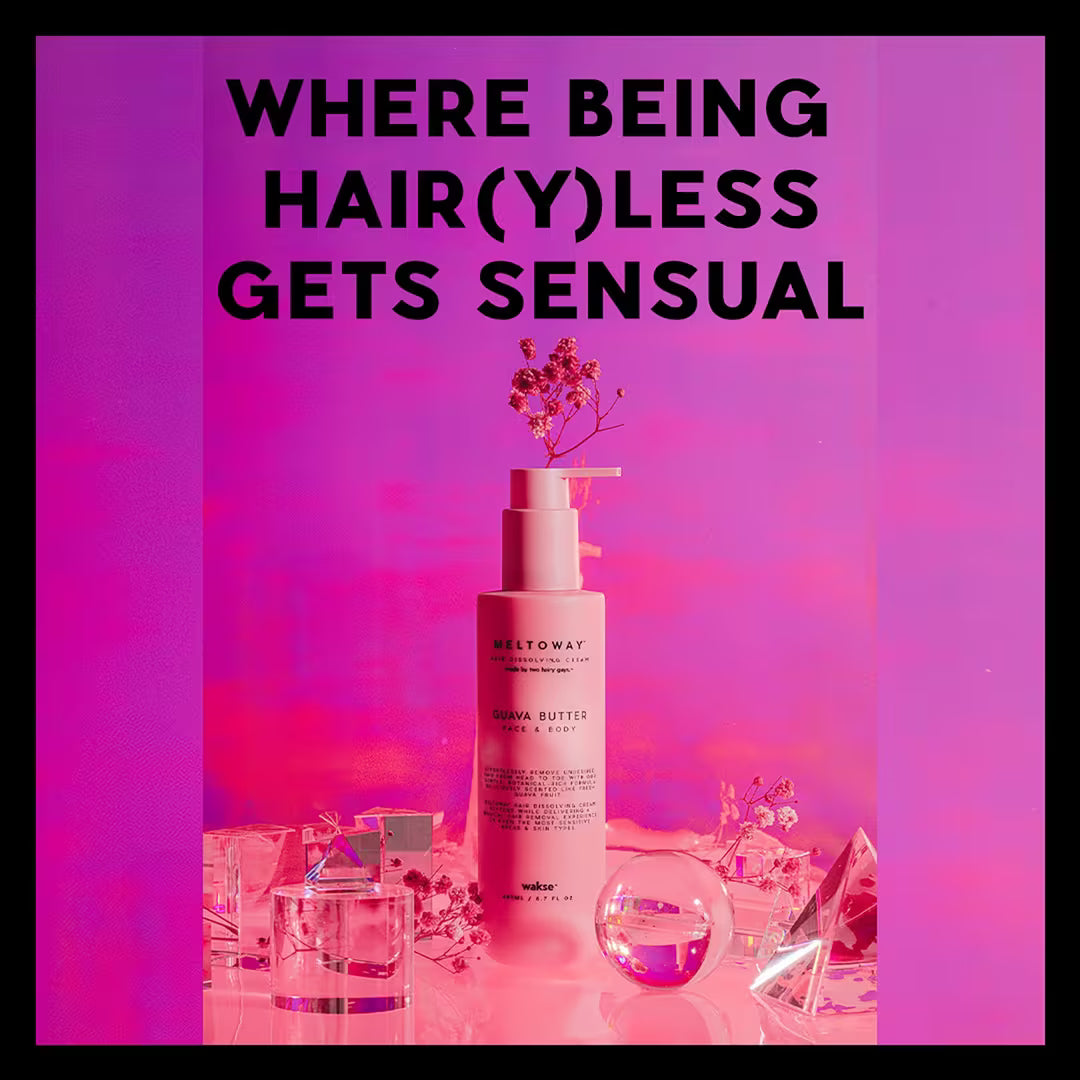 Wakse MELTOWAY Hair Dissolving Cream Face & Body In Guava Butter 200ml