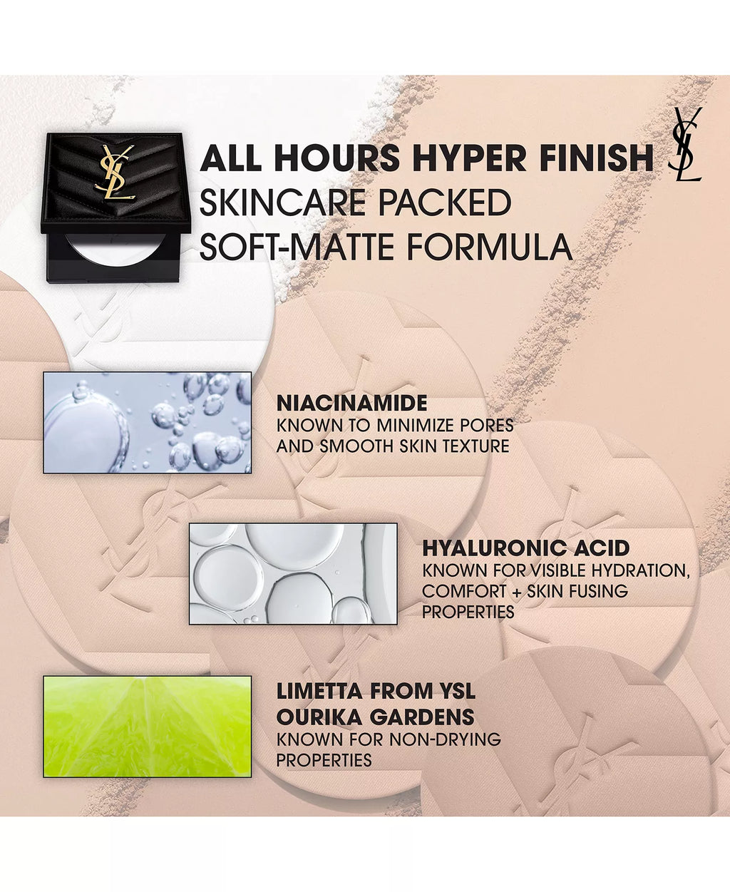 Yves Saint Laurent All Hours Hyper Finish Setting Powder SHADE 1