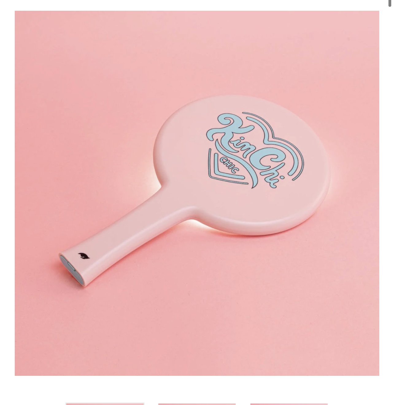 KIMCHI CHIC HANDHELD LED MIRROR