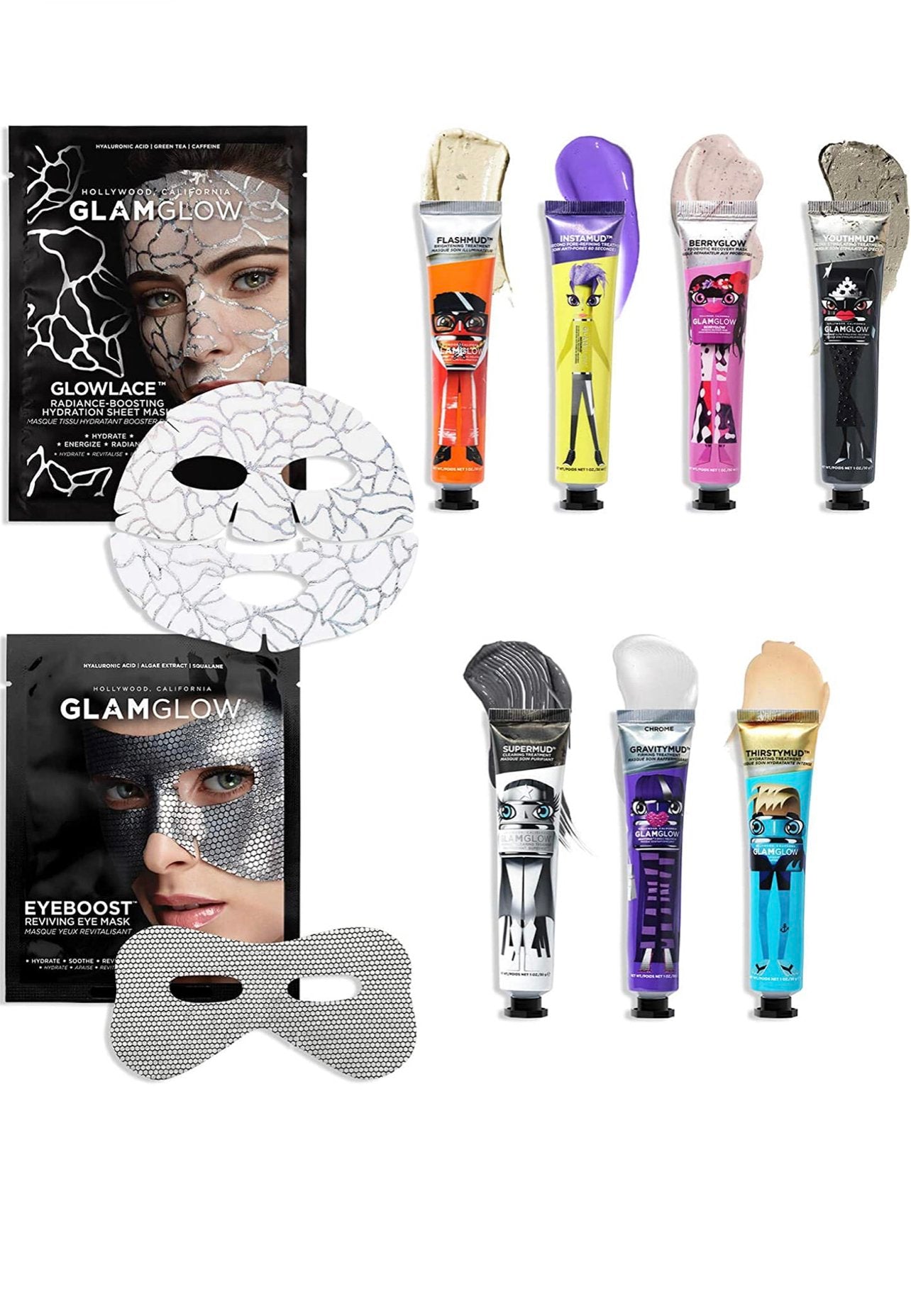 Glamglow The Complete Mascarilla Set 7 X 1 oz Mujeres 7 unidades