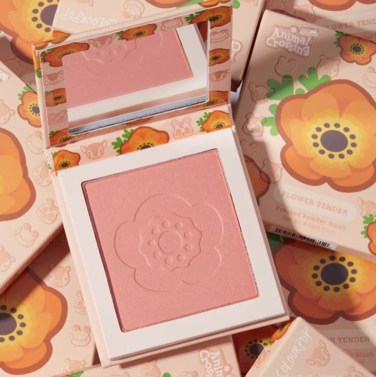 flower tender pressed powder blush COLOUROP