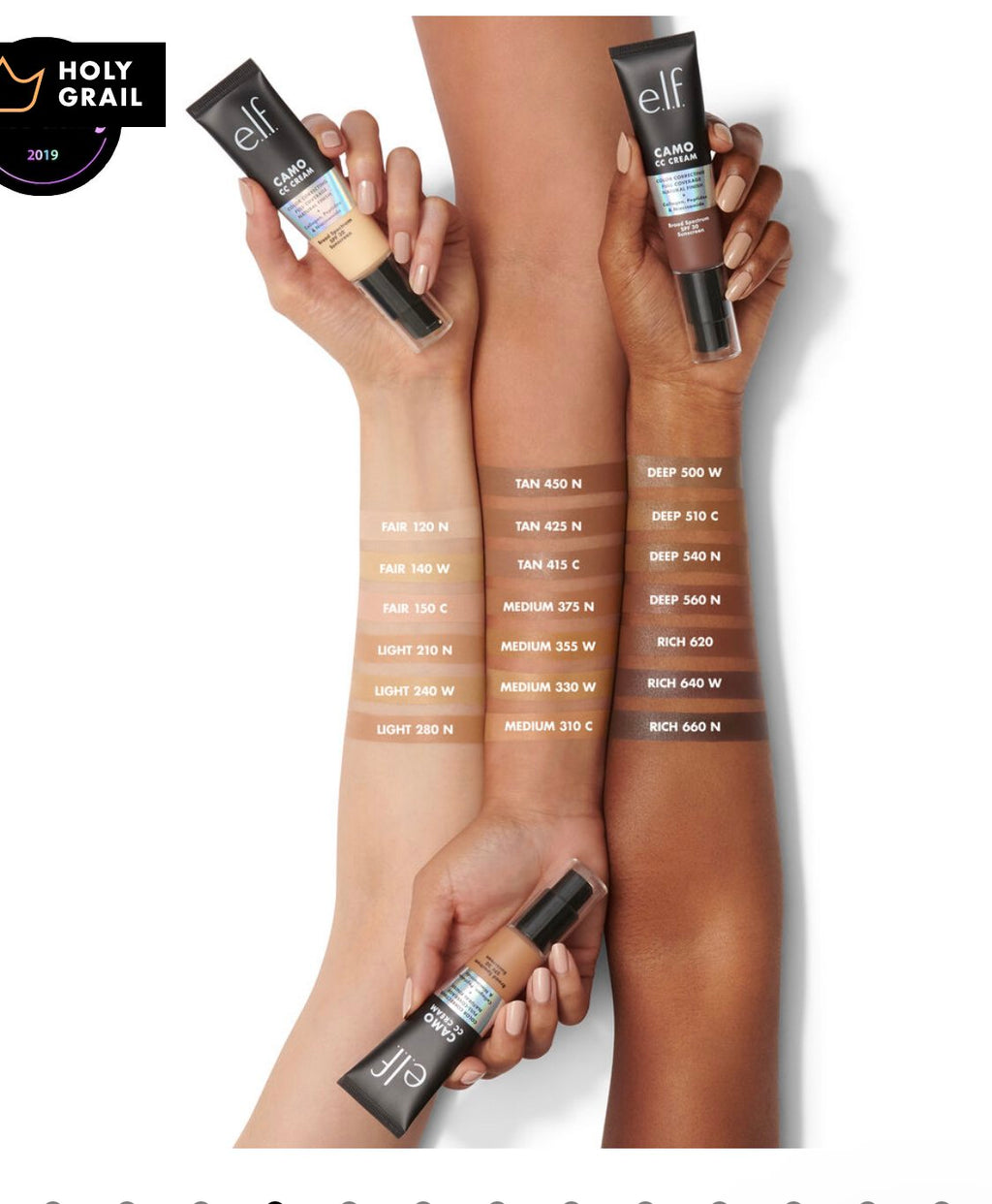 ELF COSMETIC CAMO CC CREAM