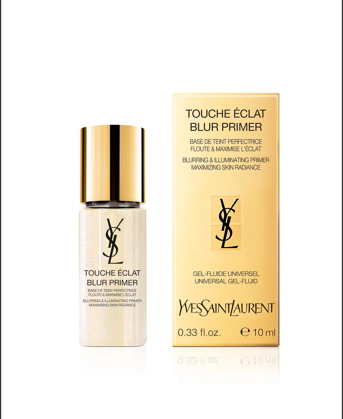 Yves Saint Laurent chevron makeup pencil travel case  + Blur Primer deluxe mini