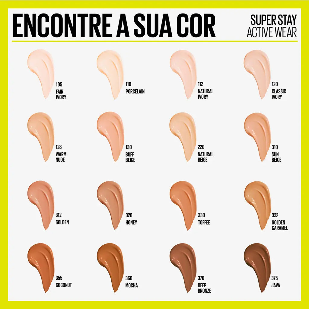 Base Líquida Maybelline Superstay 24 Horas Full Coverage