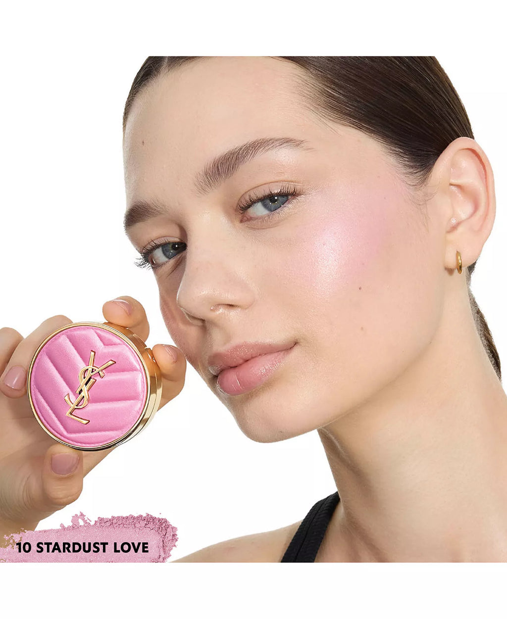 Yves Saint Laurent Make Me Blush 24H Buildable Powder Blush 10 Stardust Love
