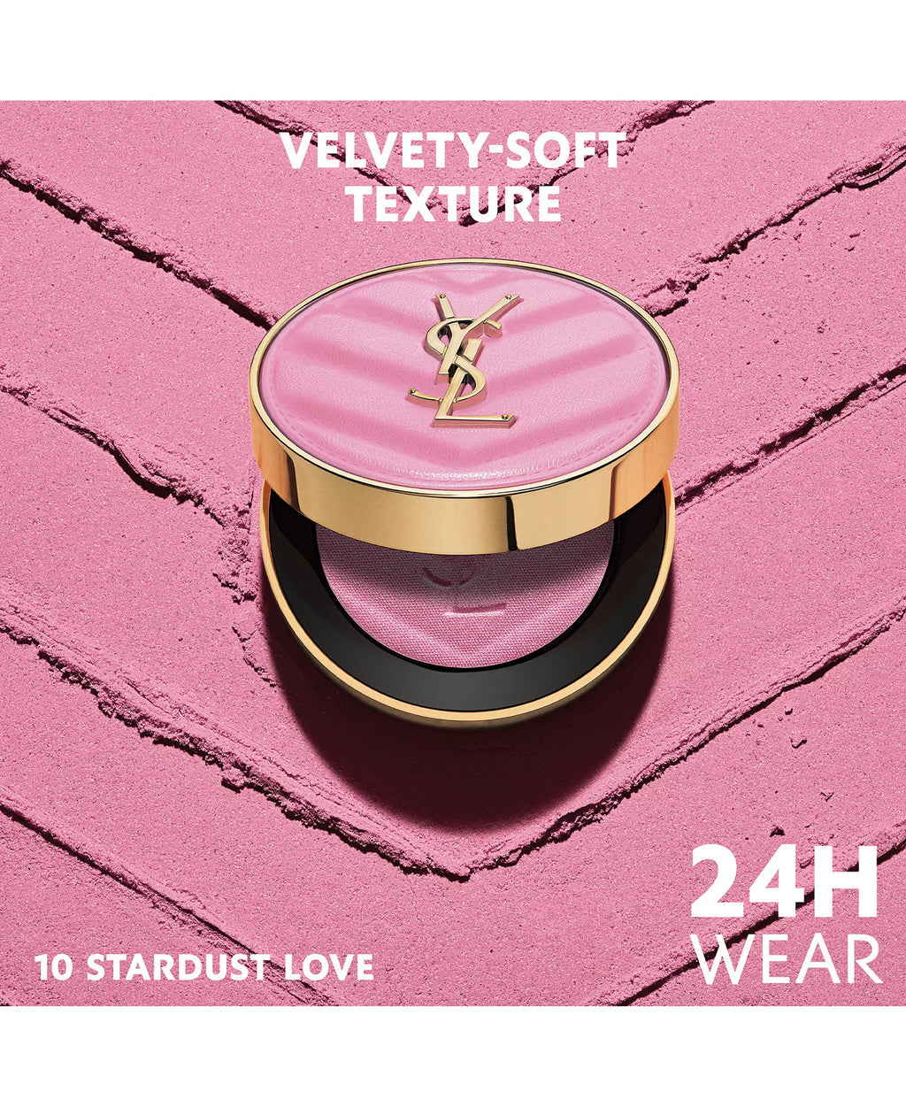 Yves Saint Laurent Make Me Blush 24H Buildable Powder Blush 10 Stardust Love