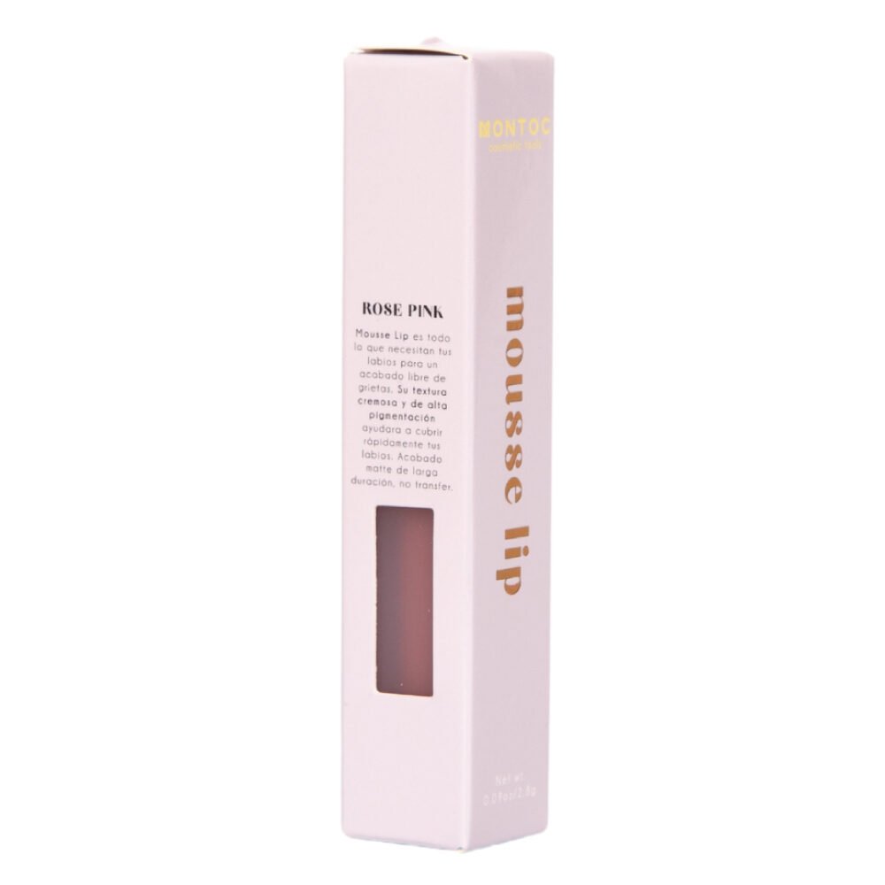 MONTOC COSMETIC LABIAL MOUSSE LIP NOSTALGIC DEEP ROSE