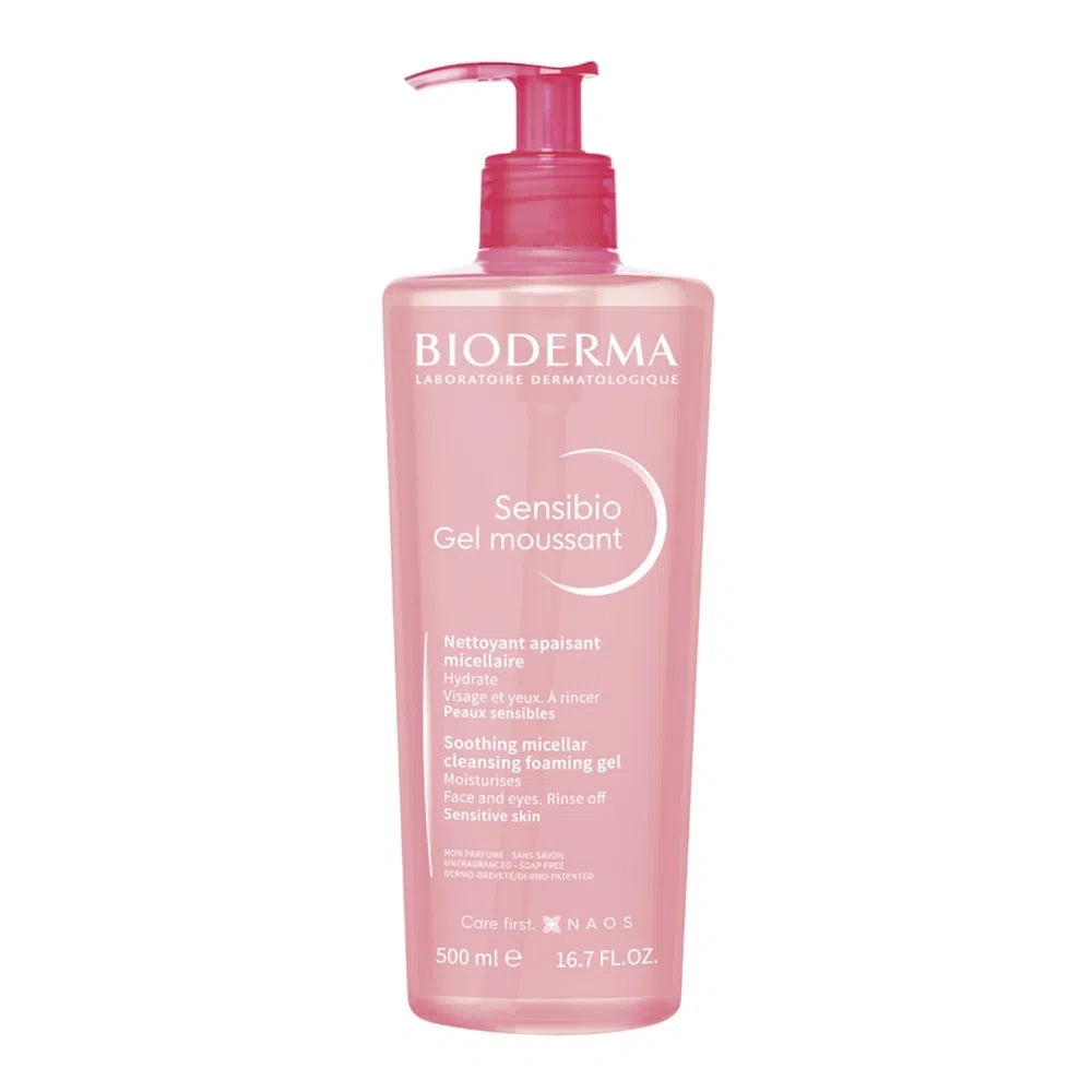 BIODERMA Sensibio Micellar Cleansing Makeup Removing Foaming Gel-Sensitive Skin