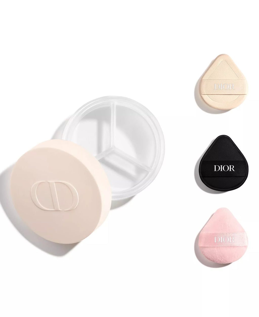 Dior Forever Cushion Powder – Set de Borlas (Puffs) X 3