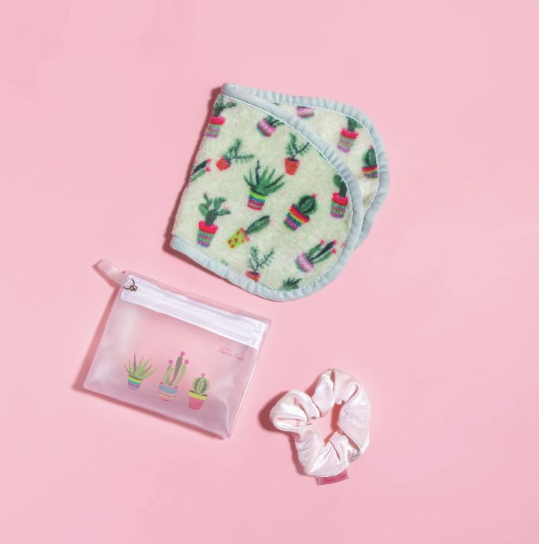 Cactus 3-Piece Set MAKEUP ERASER
