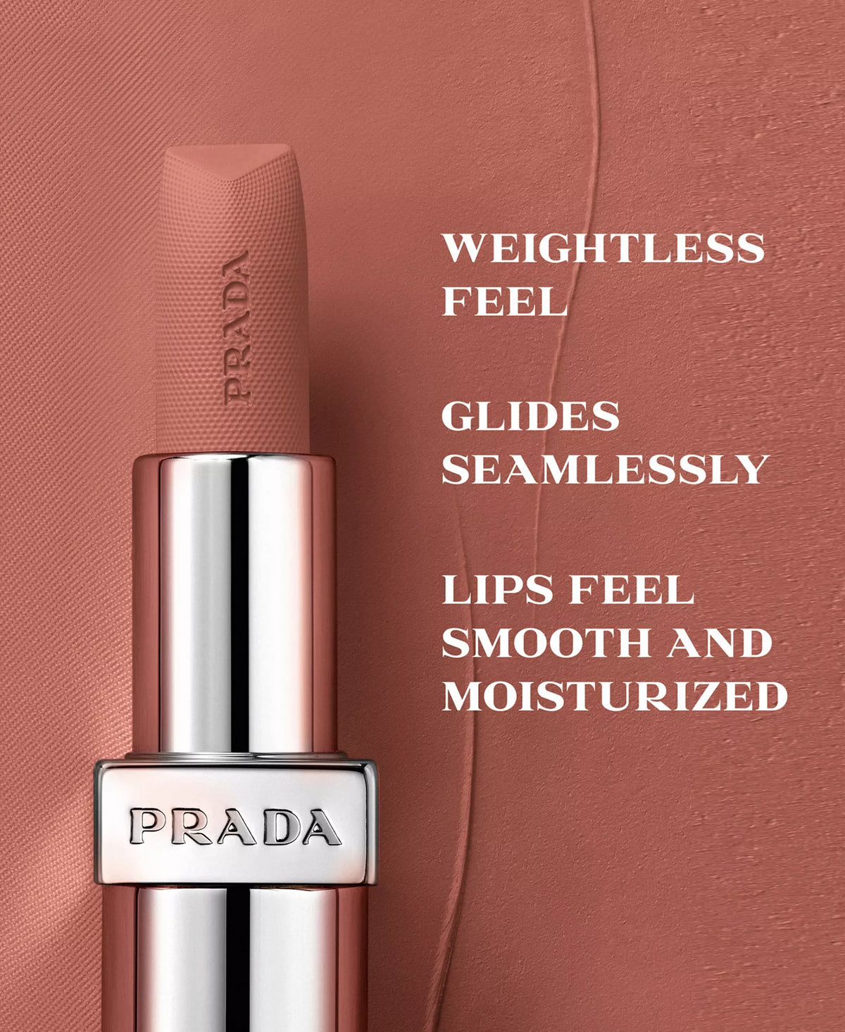 Prada Beauty Monochrome Soft Matte Refillable Lipstick