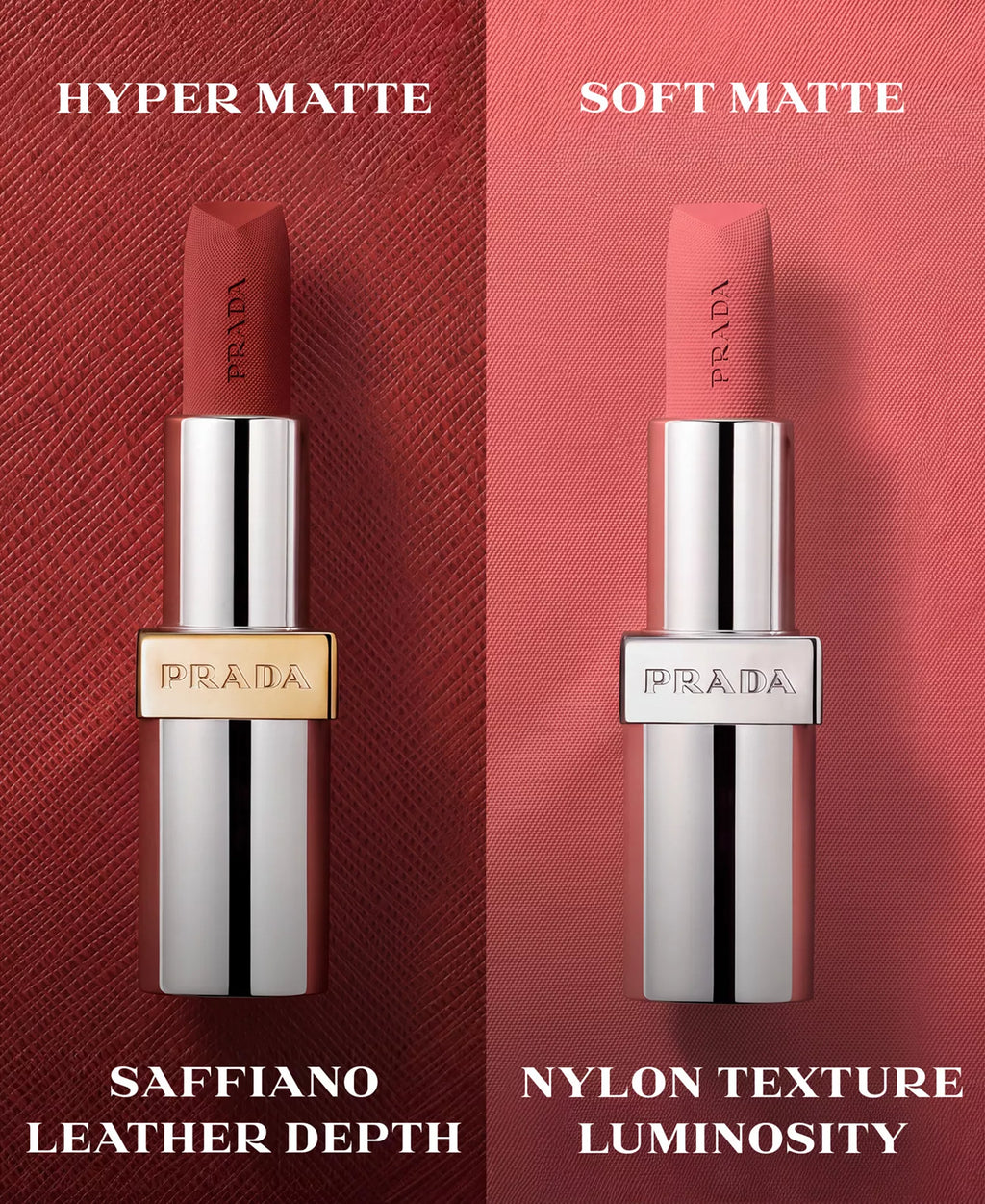 Prada Beauty Monochrome Soft Matte Refillable Lipstick
