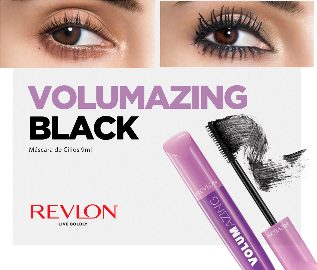 REVLON VOLUMAZING MASCARA Black