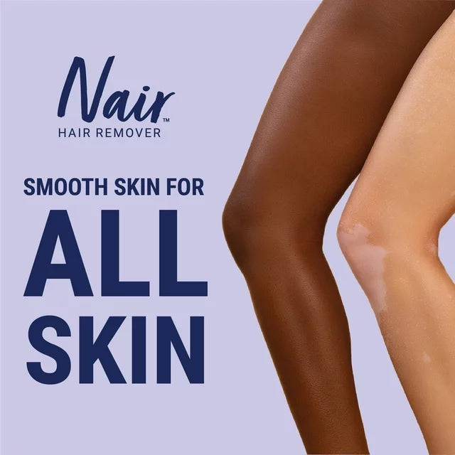 Nair Hair Remover Sensitive Formula Glide on Depilatory Cream 3.3 oz