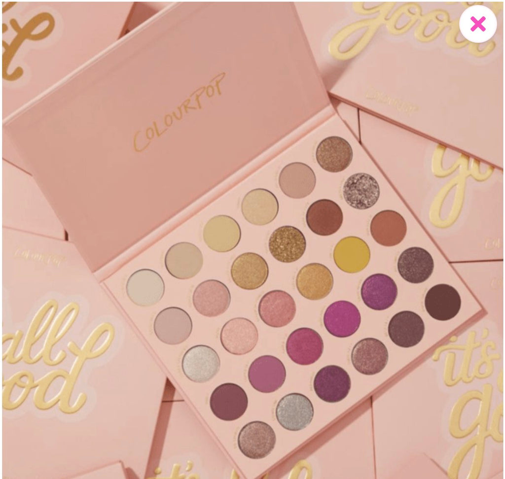 IT'S ALL GOOD shadow palette COLOURPOP