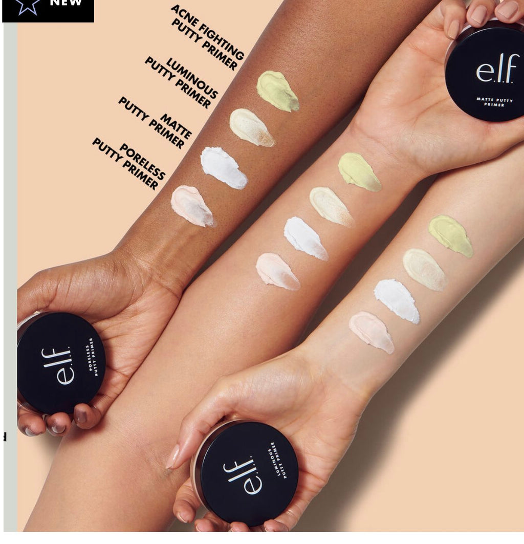 ELF COSMETIC Acne Fighting Putty Primer- 1.8% Salicylic Acid